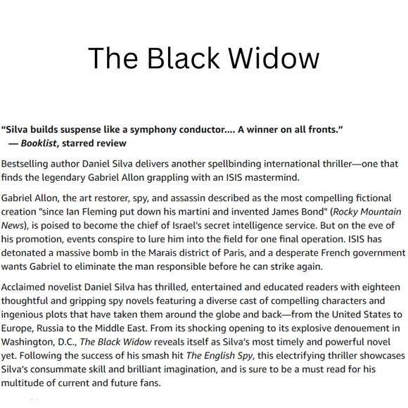 Suspense Novel Hardcover Bundle - Picture 4 of 6